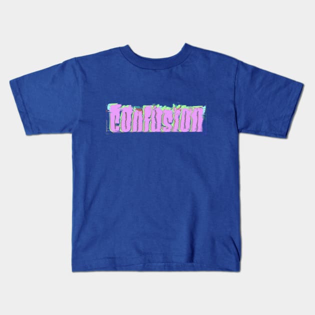 Confusion Kids T-Shirt by stefy